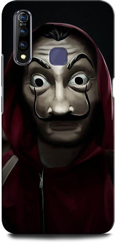 GRAFIQE Back Cover for Vivo Z1Pro 1951/PD1911F_EX MONEY HEIST, PAPEL, PROFESSOR, SPANISH, LA CASE DE PAPEL  (Multicolor, Shock Proof, Pack of: 1)
