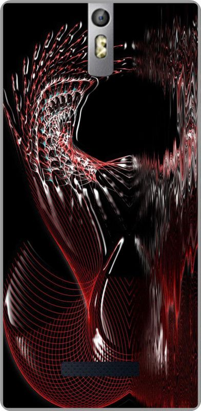 Jaipur Deals Back Cover for Oppo Find 5 X909  (Red, Black, Pack of: 1)