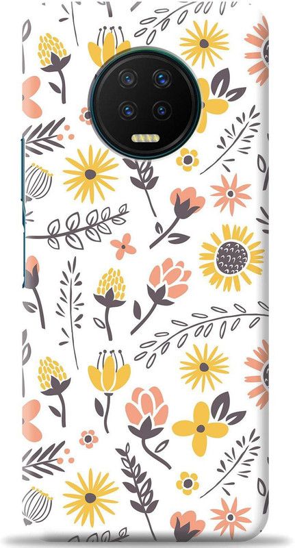 Dreamer Back Cover for Infinix Note 7  (White, Shock Proof, Pack of: 1)