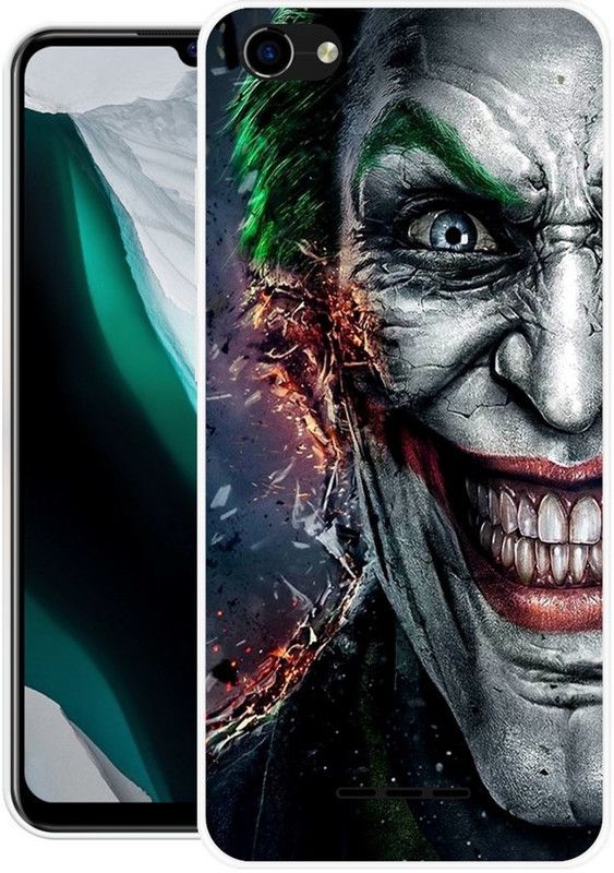 INDIALAND Back Cover for Lava Z61  (Multicolor, Grip Case, Silicon)