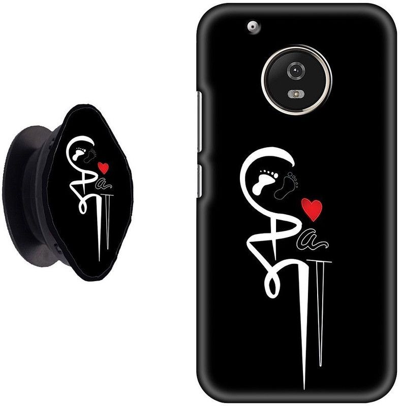 My Swag Back Cover for Motorola Moto G5s  (Black, White, Pack of: 2)
