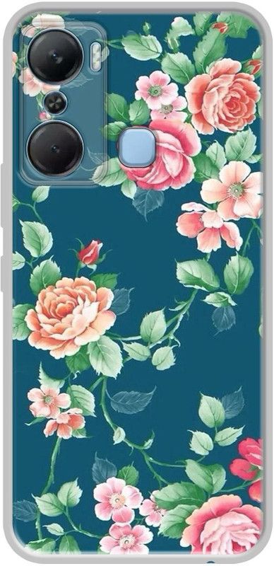 Casotec Back Cover for Infinix Hot 12 Pro 4G  (Multicolor, Silicon, Pack of: 1)