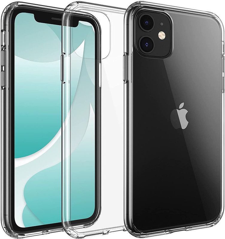 Zoy Back Cover for Aple iPhone 11  (Transparent, Shock Proof, Silicon, Pack of: 1)
