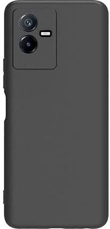 NKCASE Back Cover for vivo Y22  (Black, Shock Proof, Pack of: 1)