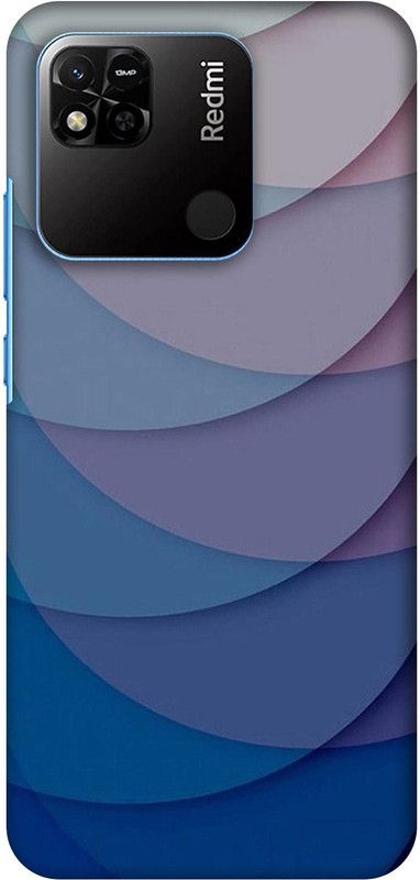 Casotec Back Cover for Mi Redmi 10A 4G  (Blue, Pack of: 1)