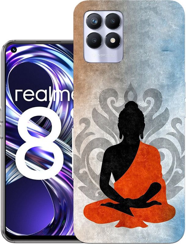 kridha Back Cover for Realme 8i back cover | Realme RMX3151 back cover | Realme 8i / Realme RMX3151 | Design_108  (Multicolor, Flexible, Silicon, Pack of: 1)