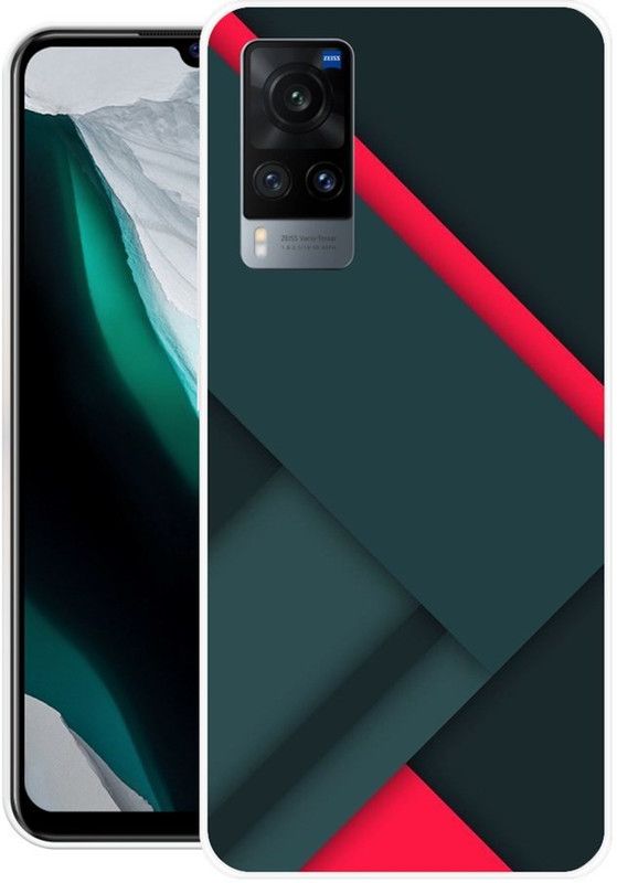 Namaste Back Cover for Vivo X60  (Multicolor, Dual Protection, Silicon, Pack of: 1)