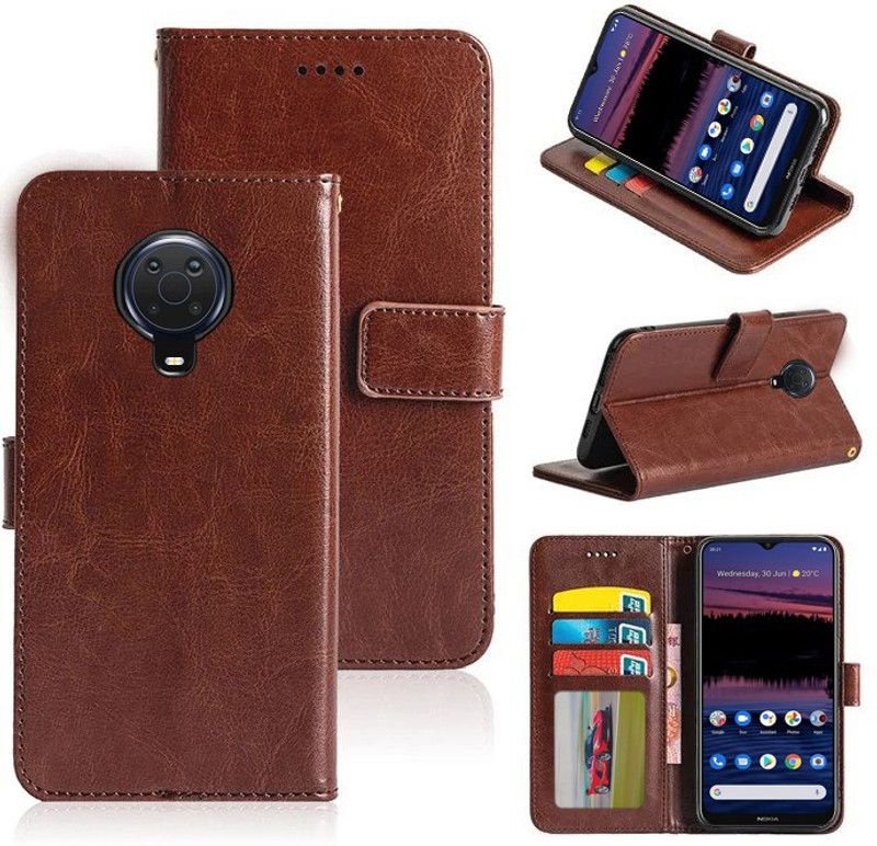 Wowcase Back Cover for NOKIA G20  (Brown, Dual Protection, Pack of: 1)