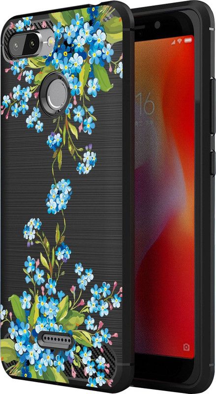 Flipkart SmartBuy Back Cover for Mi Redmi 6  (Multicolor, Shock Proof, Pack of: 1)