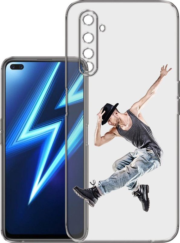 HANIRY Back Cover for Realme 6 Pro / RMX2061 mobile cover | DANCE BOY | Design | PNG_94  (Multicolor, Flexible, Silicon, Pack of: 1)