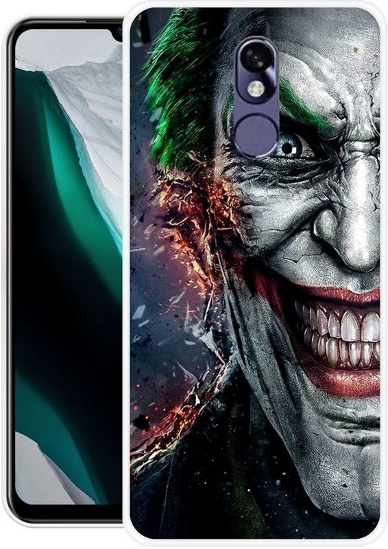 REALKING Back Cover for Itel A22 Pro  (Black, Grey, Grip Case, Silicon)