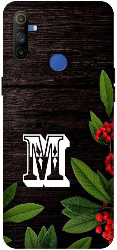 SSMORYA Back Cover for Realme Narzo 20A, M Letter Printed Back Cover  (Multicolor, Hard Case, Pack of: 1)