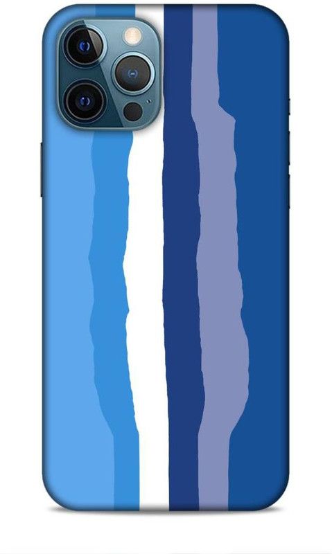 Coverland Back Cover for Apple iPhone 12 Pro Max  (Blue, Waterproof)