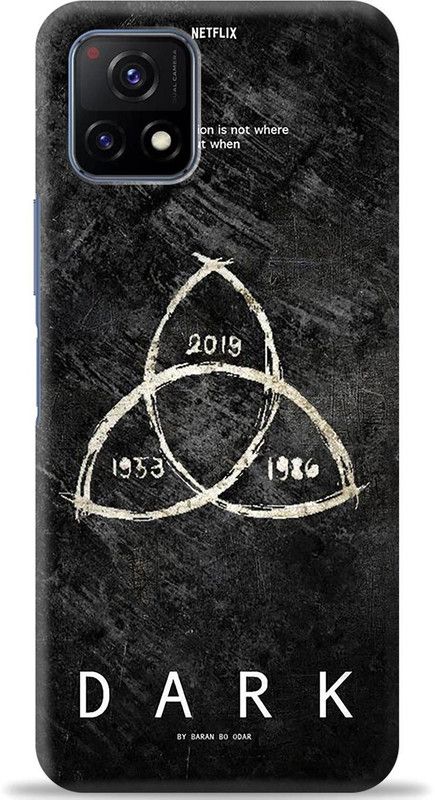Coverpur Back Cover for Vivo Y72 5G  (Black, Shock Proof, Pack of: 1)