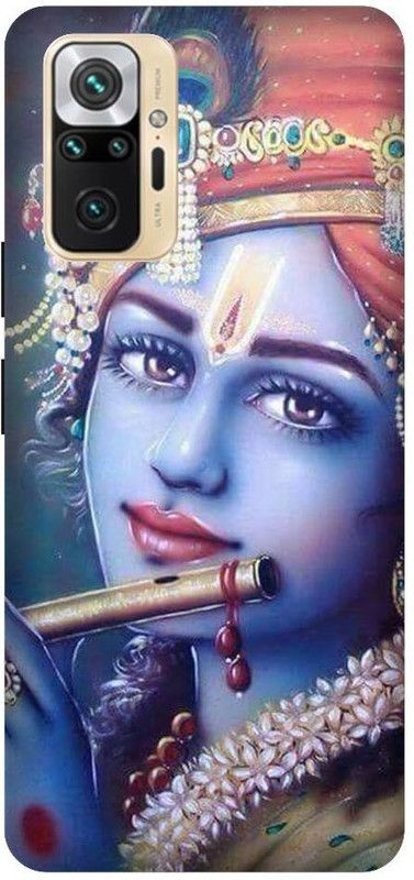 GRAFIQE Back Cover for REDMI Note 10 Pro M2101K6P KRISHNA, LORD KRISHNA, RADHA KRISHNA, GOD, KRISHN KANHIYA  (Multicolor, Shock Proof, Pack of: 1)