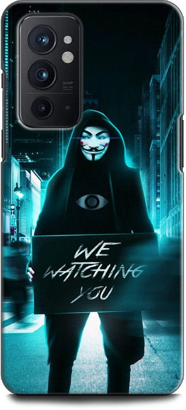 WallCraft Back Cover for OnePlus 9RT 5G ANONYMOUS BLADE, JOKER, HACKER, V FOR VANDATA  (Multicolor, Dual Protection)