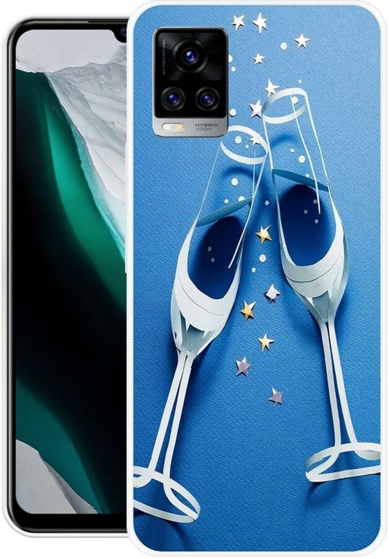 AWSALE Back Cover for VIVO V20 Pro  (Multicolor, Flexible, Silicon)
