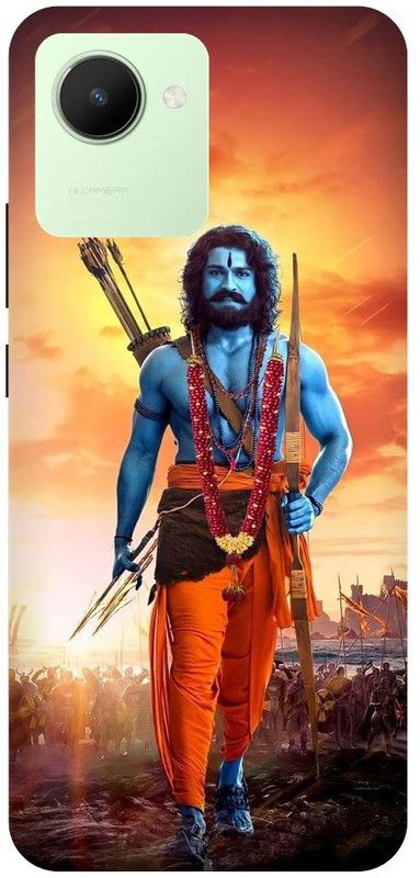 ThePrintlink Back Cover for Realme Narzo 50i Prime, RAM CHARAN, RAMA, RRR MOVIE, ACTOR  (Multicolor, Shock Proof, Pack of: 1)