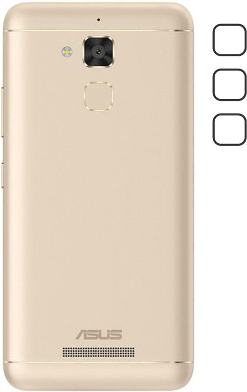 CHAMBU Back Camera Lens Glass Protector for Asus Zenfone 3 Max  (Pack of: 3)