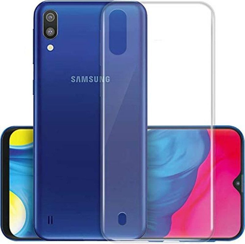 Masprockz Back Cover for Samsung Galaxy M10  (Transparent, Silicon, Pack of: 1)