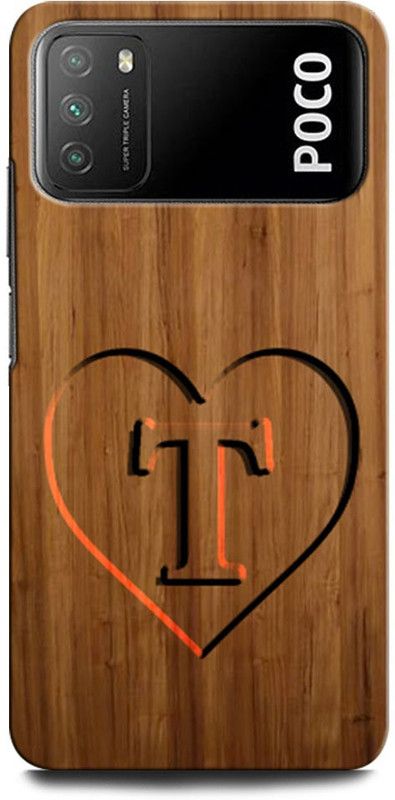ORBIQE Back Cover for POCO M3  (Brown, Hard Case, Pack of: 1)