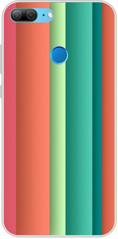Wellcase Back Cover for Honor 9 Lite  (Multicolor, Dual Protection, Silicon, Pack of: 1)
