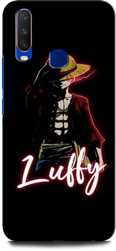 INTELLIZE Back Cover for VIVO Y15 LUFFY ONE PIECE, LUFFY, ANIME, MONKEY D LUFFY, CARTOON  (Multicolor, Hard Case, Pack of: 1)