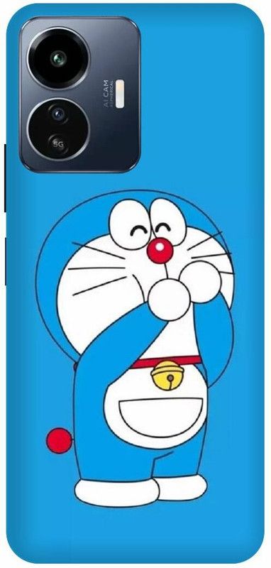 DIKRO Back Cover for IQOO Z6 Lite 5G, I2208, DORAEMON, DISNEY, CARTOON, BABY, CARTOON  (Blue, Hard Case, Pack of: 1)
