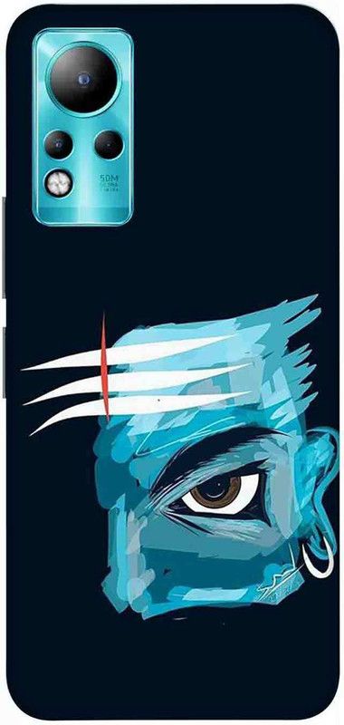 NDCOM Back Cover for Infinix Note 11 Lord Shiv Eye Devotional Printed  (Multicolor, Hard Case, Pack of: 1)