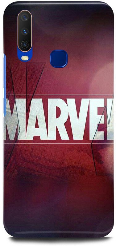 FUGGA Back Cover for Vivo Y17, 1902, MARVEL. LOGO, SIGN, SYMBOL, EMBLEM  (Multicolor, Hard Case, Pack of: 1)