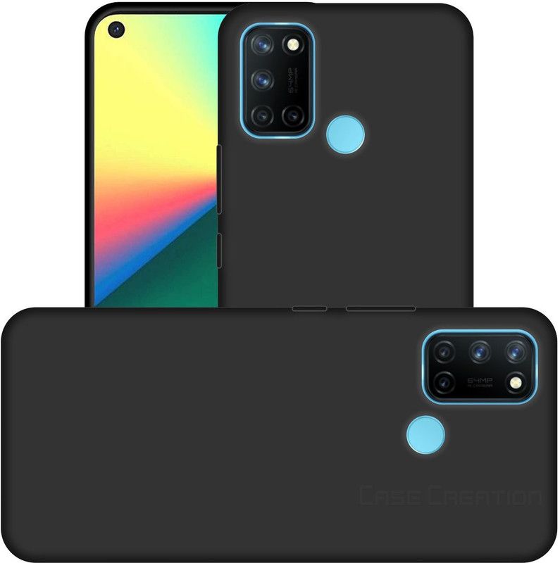 CASE CREATION Back Cover for Samsung F41 (2020)  (Black, Shock Proof, Pack of: 1)
