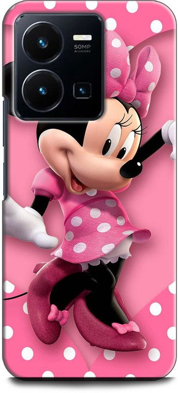 WallCraft Back Cover for Vivo Y35, V2205 MICKEY MOUSE, ART, CARTOON, TEDDY, DOLL, ANIME  (Multicolor, Dual Protection, Pack of: 1)