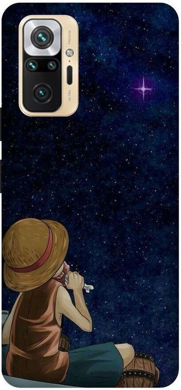 GRAFIQE Back Cover for REDMI Note 10 Pro M2101K6P LUFFY ONE PIECE, LUFFY, ANIME, MONKEY D LUFFY, CARTOON  (Multicolor, Shock Proof, Pack of: 1)