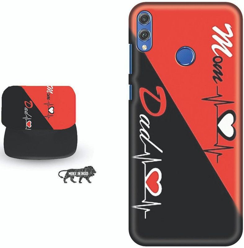 My Swag Back Cover for Honor 8C  (Multicolor, Cases with Holder, Pack of: 1)
