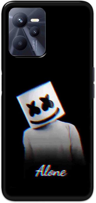 NDCOM Back Cover for Realme Narzo 50A Prime Alone Face Printed  (Multicolor, Hard Case, Pack of: 1)