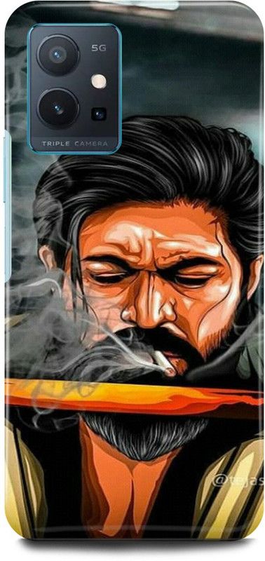 JUGGA Back Cover for OnePlus Nord CE 2 5G, YASH, KGF, KGF2, SOUTH, ACTOR, HERO  (Black, Hard Case, Pack of: 1)