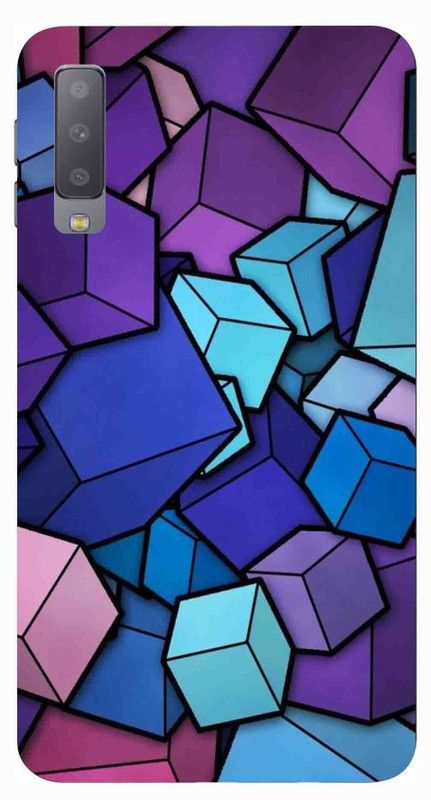 Touchess Back Cover for Samsung Galaxy A7 2018 Back Cover/ Samsung Galaxy A7 2018 Back Case  (Multicolor, Waterproof, Silicon, Pack of: 1)