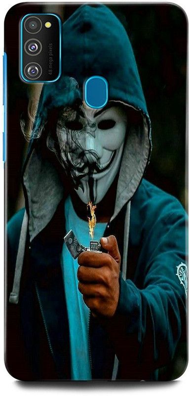ORBIQE Back Cover for Samsung Galaxy M21 ANONYMOUS BLADE, JOKER, HACKER, V FOR VANDATA  (Multicolor, Hard Case, Pack of: 1)