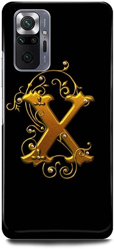 MP ARIES MOBILE COVER Back Cover for REDMI Note 10 Pro Max, X NAME BACK COVER NAME WITH X X NAME X LETTER X X LETTER X ALPHABET  (Multicolor, Hard Case, Pack of: 1)