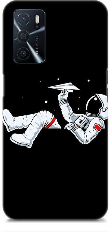 Mast Kalandar Back Cover for OPPO A16  (Black, White)