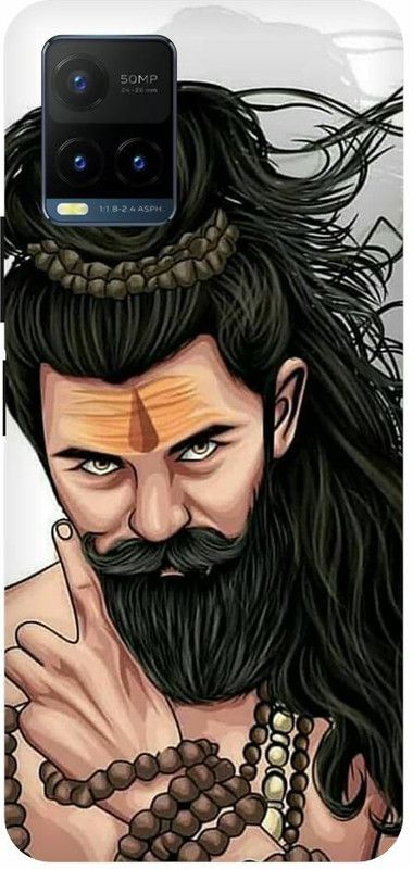 Zaplab Back Cover for Zaplab Back Cover For Vivo Y21T, V2135 mahadev, mahakal,bhoolenath  (Multicolor, Shock Proof, Pack of: 1)