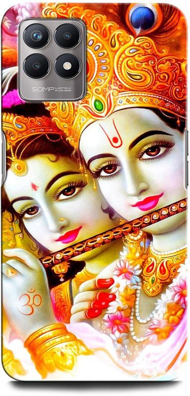 ORBIQE Back Cover for Realme 8i 3151 KRISHNA, LORD KRISHNA, VASUDEV, GOD, KRISHN KANHIYA, RADHA  (Multicolor, Hard Case, Pack of: 1)