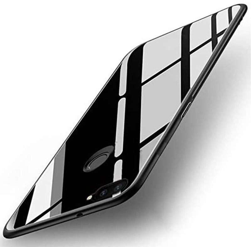 Yebhi Online Back Cover for Huawei Honor 9 Lite |Premium Quality Glass| Stunning Look| Slim Fit  (Black, Grip Case, Pack of: 1)