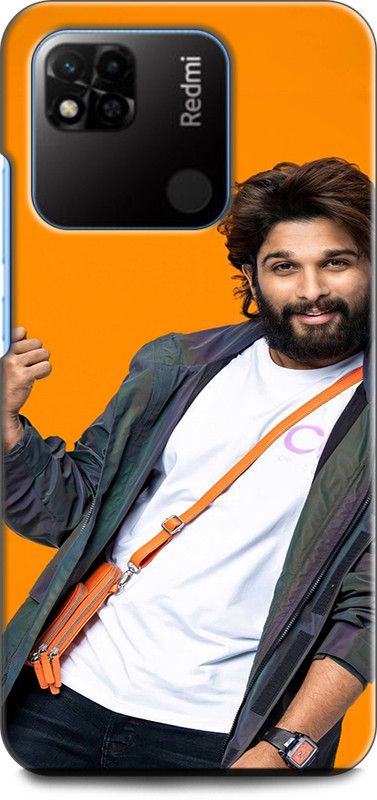INDICRAFT Back Cover for REDMI 10A ALLU ARJUN, STYLISH STAR, TAMIL STAR, SOUTH STAR  (Multicolor, Shock Proof, Pack of: 1)