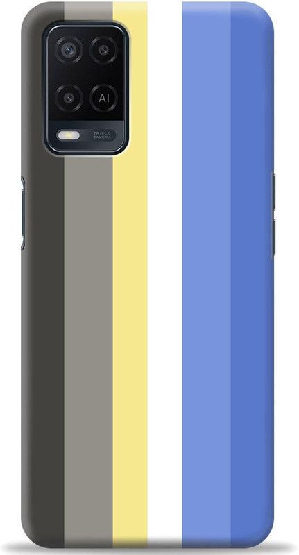 Crafter Back Cover for Oppo A54  (Multicolor, Shock Proof, Pack of: 1)