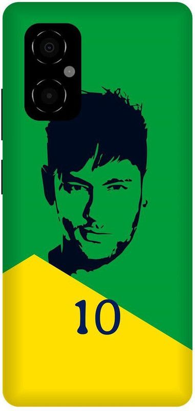 play fast Back Cover for POCO M4 5G, MZB0BRWIN, NEYMAR, JR, BARCELONA,FOOTBALL,JUNIOR,PSG,FRANCE  (Green, Hard Case, Pack of: 1)