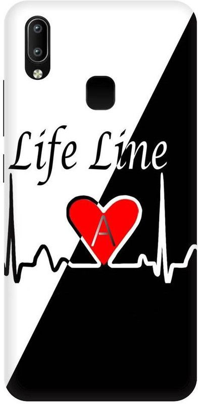 URCHIN Back Cover for Vivo Y91 A, A letter, Letter A, A love, Love  (Multicolor, Shock Proof)