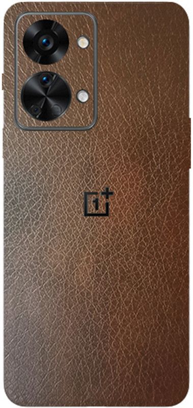 LAMHA One Plus Nord 2T 5G, one plus nord 2t 5g Mobile Skin  (Ultra Super Brown Leather With High Matte Finish.)