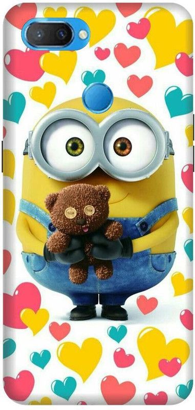 SSMORYA Back Cover for Realme 2 Pro, Realme U1 (Minions) Printed Back Cover  (Multicolor, Waterproof, Pack of: 1)