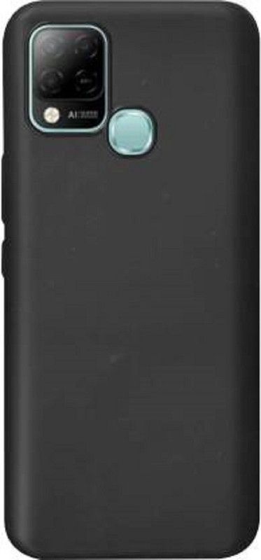 VDAT Back Cover for Infinix Hot 10s  (Black, Shock Proof, Pack of: 1)